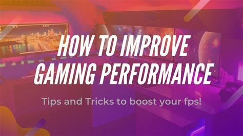 How To Improve Gaming Performance 2020 Youtube