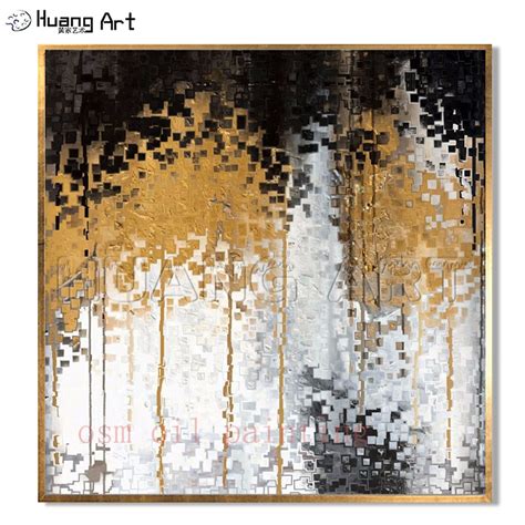 Black And White Abstract Art Gold Frame Our Framed Art Takes