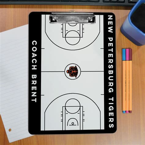 Chalktalk Basketball Custom Coaches Dry Erase Clipboard