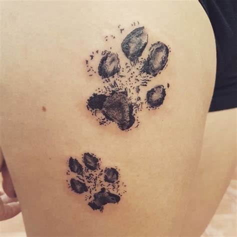 Dog Paw Prints Make The Most Pawesome Tattoos Ever And Heres The