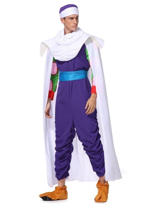 Dragon ball z movie 03: Dragon Ball Z Piccolo Purple Full Set Cosplay Costume