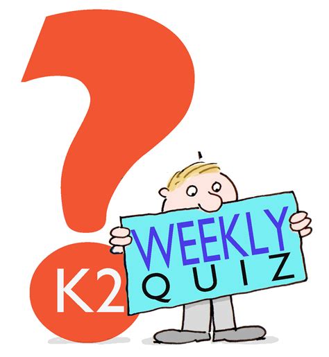 40 Question Weekly Quiz