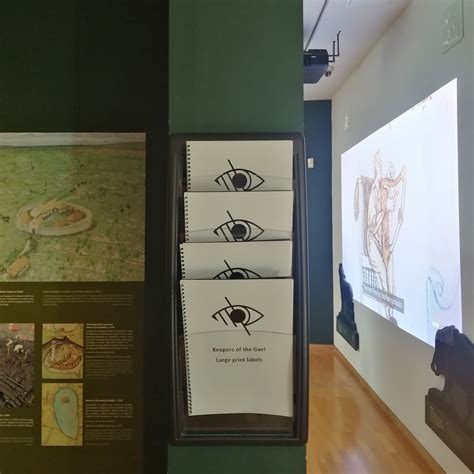 New Labels For Visually Impaired Visitors • Galway City Museum