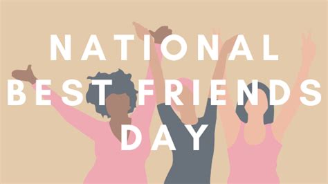 June 8 National Best Friends Day 2022 أفكار خلفية