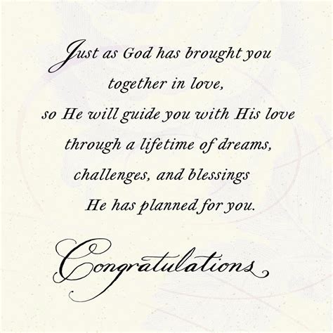 Gods Blessings Religious Wedding Card Greeting Cards Hallmark