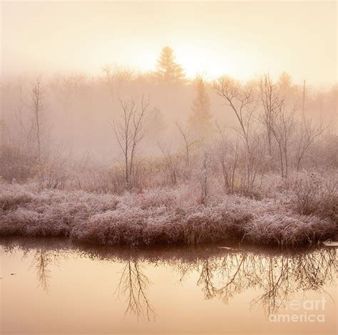 Sun Behind Fog Photograph By Jim Block Pixels