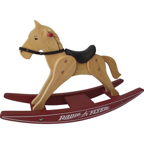 Shop for vintage wooden rocking horse online at target. Vintage Wooden Rocking Horse Radio Flyer 371 LL Bean from ...