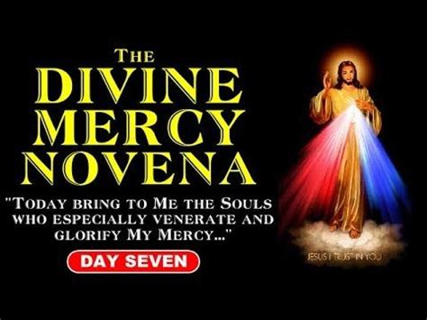 How to pray the divine mercy chaplet using the rosary. POWERFUL & MIRACULOUS Divine Mercy Novena Day 7 - SAY IT ...