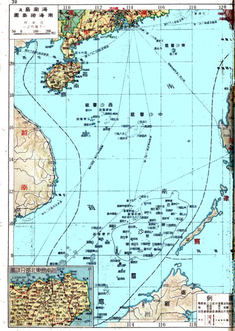 South China Sea Chinese Maps