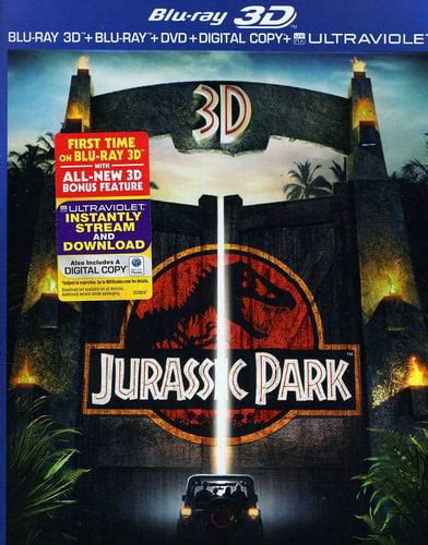 Jurassic Park Blu Ray Dvd Digital Copy