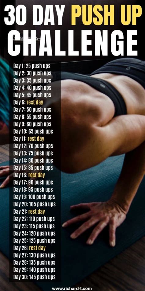The 30 Day Push Up Challenge For Upper Body Strength