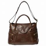 Pictures of Brown Leather Shoulder Handbags