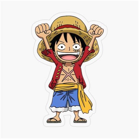 Luffy One Piece Sticker By Noctoriusekko Em 2021 Adesivos Bonitos