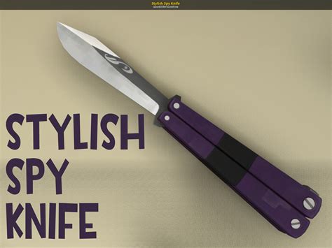 Stylish Spy Knife Team Fortress 2 Mods