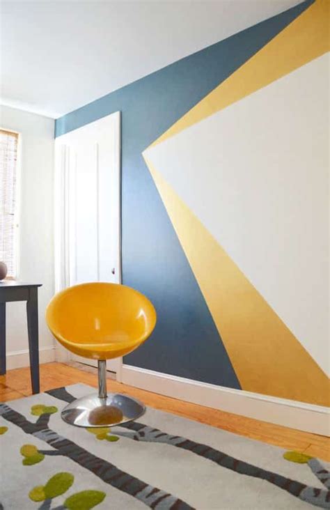 27 Funky Geometric Designs To Paint On The Wall In Your Boys Room In