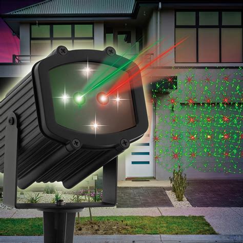 Arlec Solar Laser Light Show Projector Bunnings Warehouse