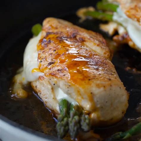 Nothing is easier or faster than chicken breast recipes. Asparagus Stuffed Chicken Breast Recipe by Tasty