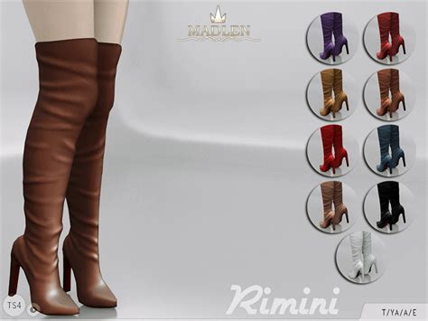 Madlen Rimini Boots The Sims 4 Catalog