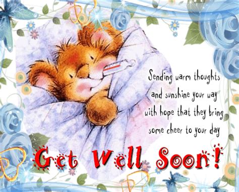 Sometimes, in our life, we, unfortunately, cause the accident or get the sickness. My Get Well Ecard For You. Free Get Well Soon eCards ...