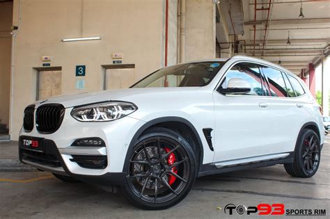 Bmw X3 G01 White Bc Forged Eh181 Wheel Wheel Front