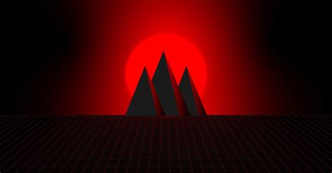 Find the best aesthetic wallpapers on wallpapertag. WALLPAPER RED HD - SYNTHWAVE 4K 8K | HeroScreen - Cool ...