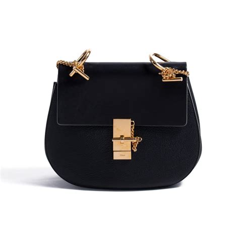 Shop Authentic Chloé Drew Small Leather Shoulder Bag At Revogue For