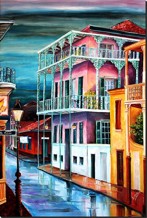 New Orleans Art By Diane Millsap The Quiet Side Of The French Quarter