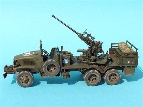 Gmc Truck With A Mounted Bofors 40mm Gun Unknown Scale Scale
