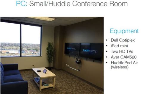 Zoom Small Huddle Room Setup Using Pc Leslievillegeek Tv Installation