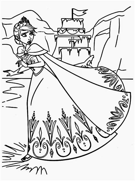 Includes elsa coloring pages, as well as olaf, kristoff, anna, hans, and other the free coloring sheets found here are fun for kids to print and color. Free Printable Frozen Coloring Pages for Kids | Elsa ...