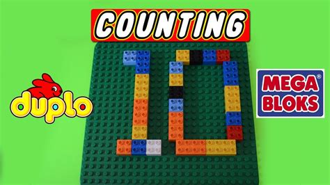 Counting To 10 With Lego Duplo Numbers 123 Learning Videos For Children
