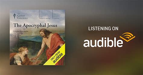 The Apocryphal Jesus By The Great Courses David Brakke Audiobook