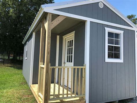 How to build a 12x20 cabin on a budget: Painted Side Cabin