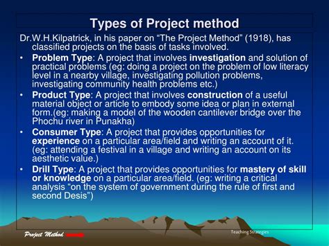 Ppt Project Method Powerpoint Presentation Free Download Id1054280