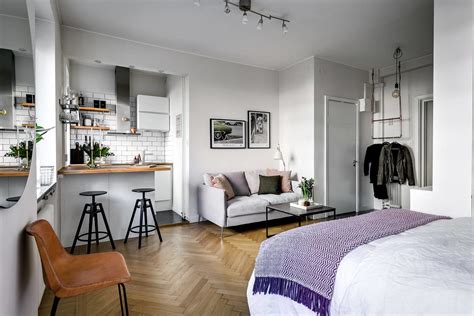 Cozy One Room Apartment In Perfect Style Via Krone Kern One Room