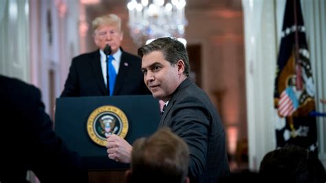 opinion trump s clash with jim acosta of cnn the new york times
