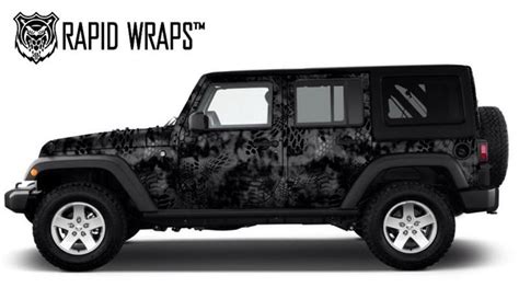 2013 Jeep Wrangler Kryptek Typhon Vinyl Wrap By Rapid Wraps Camo