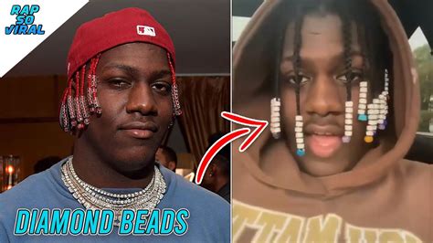 Lil Yachty Got Diamond Beads In His Hair Youtube