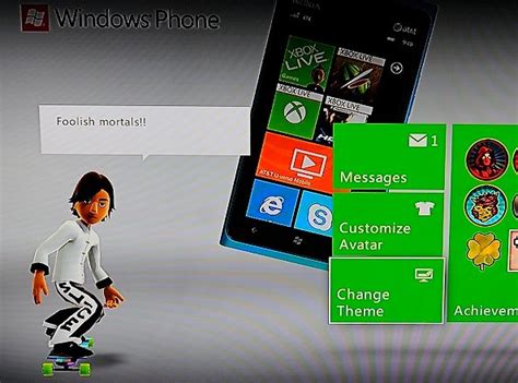 A Quick Look At The Xbox 360s Windows Phone Theme Featuring The Lumia