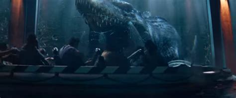 First Look Jurassic World The Ride To Include Horrifying Mosasaurus