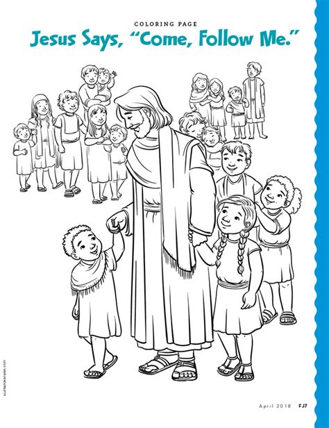 Coloring Page Jesus Coloring Pages Coloring Pages Lds Coloring Pages