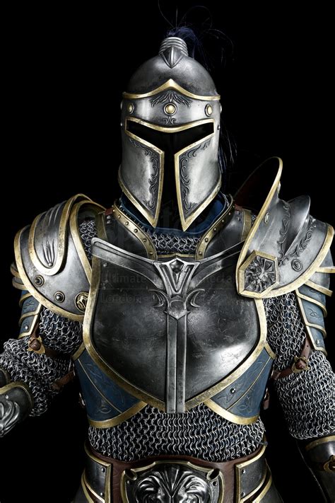 Alliance Knight Armor With Poleaxe Current Price 15000