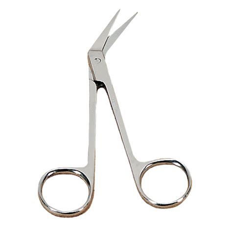 Dissection Scissors Stainless Steel Fine Points Angular 4 12 In