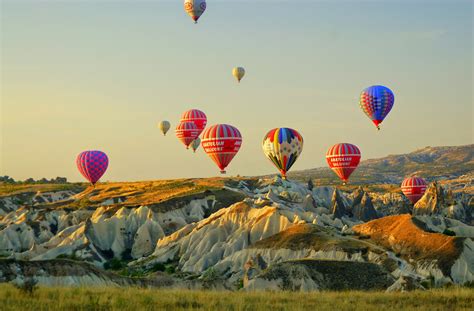 Paisajes Un Paseo En Globo Por Capadocia Turquía