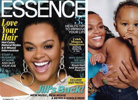Jill Scott Shows Off Her New Son Jett Jr In The May 2010 Issue Of Essence Magazine