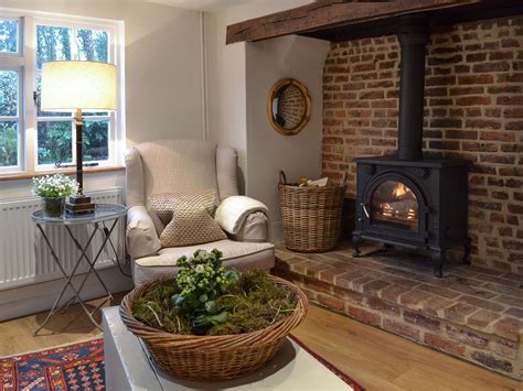 The Cottage Has A Welcoming Inglenook Fireplace Complete With Cosy Wood