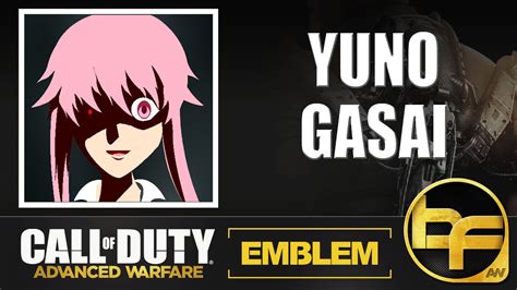 Cod Advanced Warfare Emblem Tutorial Yuno Gasai Mirai Nikki