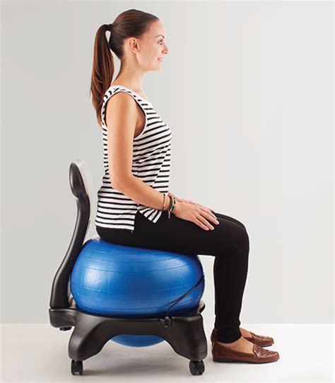 Sitting on exercise ball chairs in an office has pros and cons. Do active sitting chairs actually work?