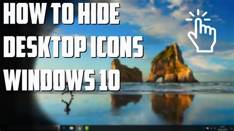 How To Remove Restore Desktop Icons In Windows 10 Without Deleting