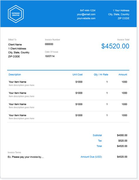 You can free download invoice template to fill,edit,print and sign. Invoice Template | Send in Minutes | Create Free Invoices ...